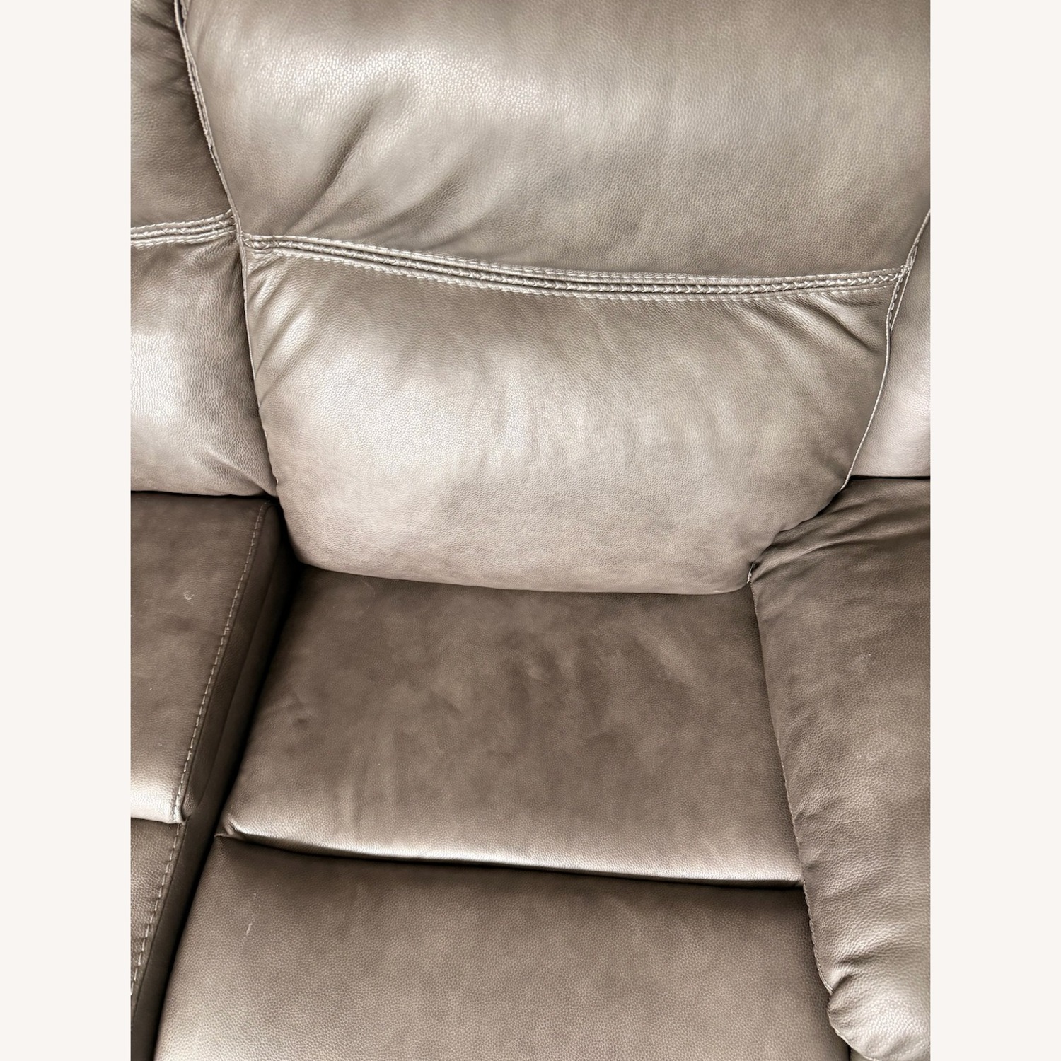 Bob's Discount Furniture Trail Blazer Dark Gray Loveseat - image-7