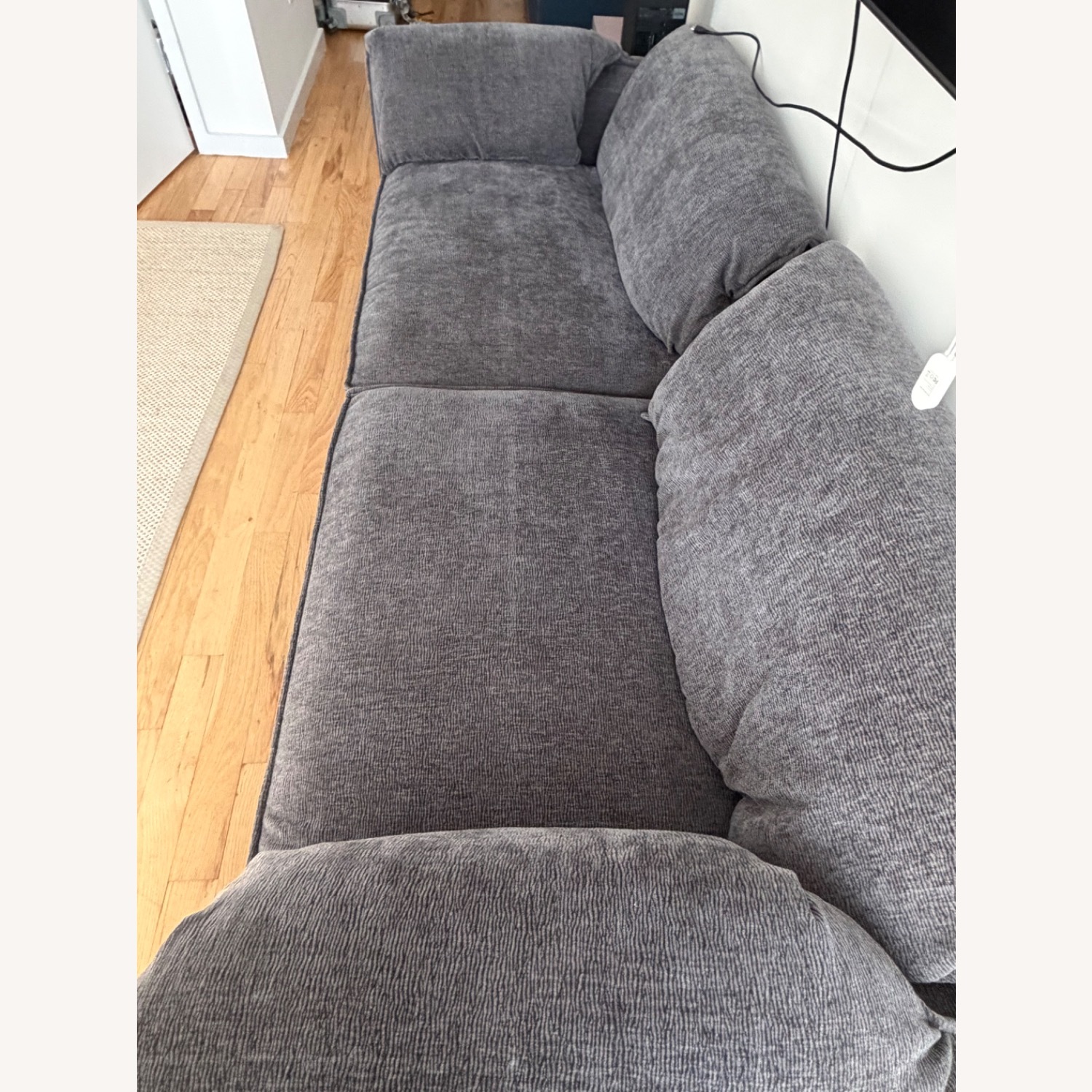 Wayfair Dark Gray 2 Seater Sofa - image-6