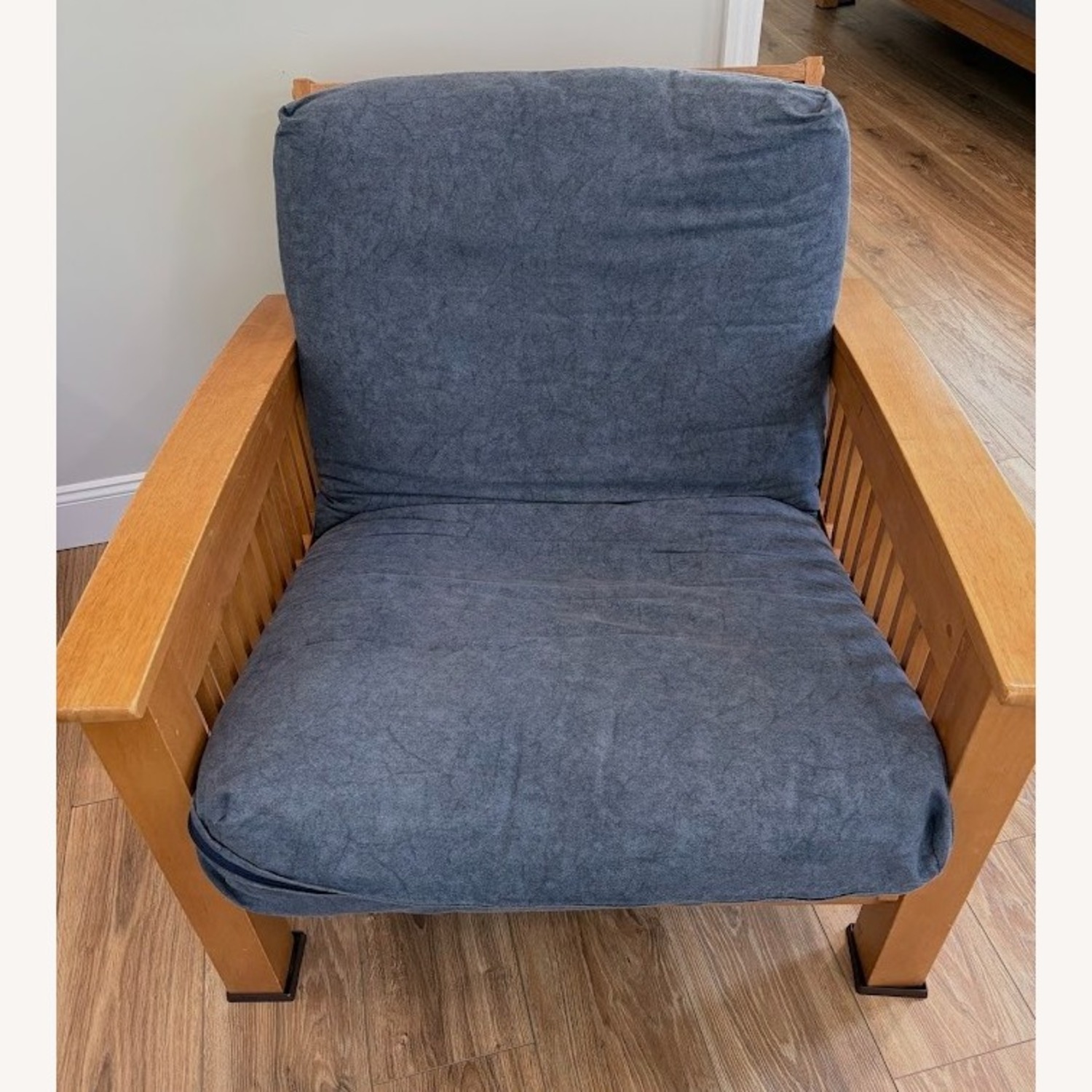Futon Sofa & Futon Chair - Sold as a Pair - image-4