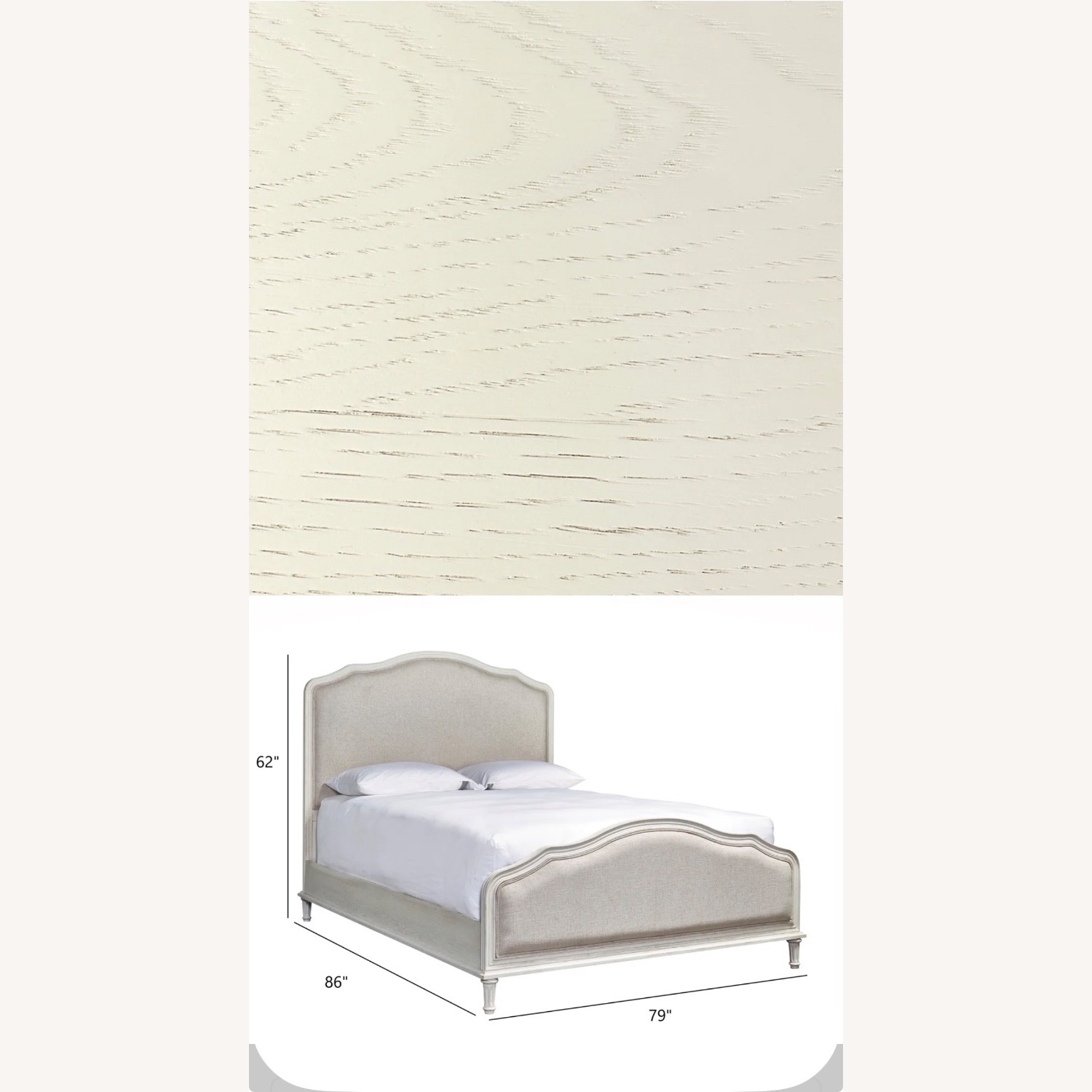 Wayfair Watson White Wood King Bed - image-10