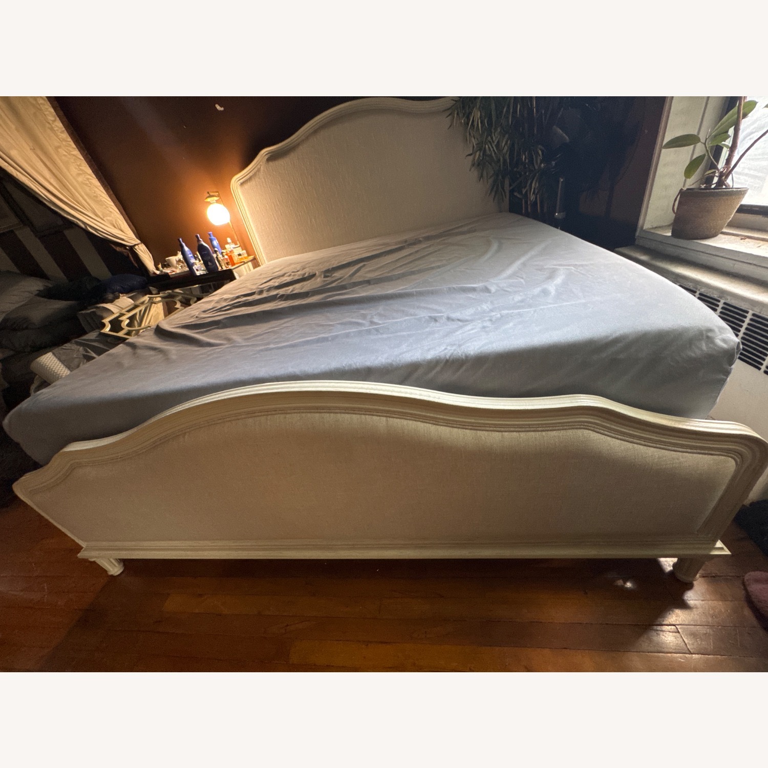 Wayfair Watson White Wood King Bed - image-6