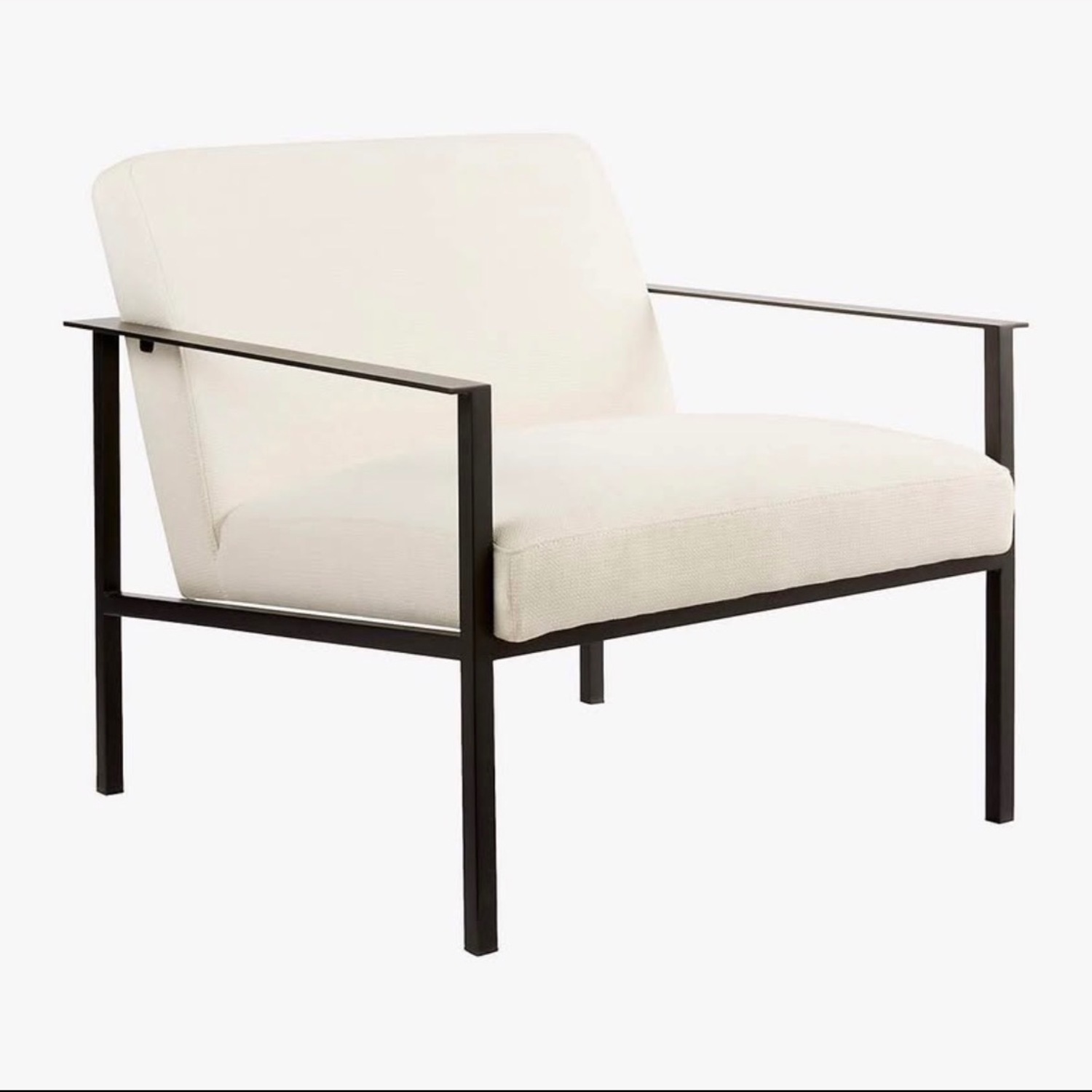 CB2 Cue White Chair - image-3