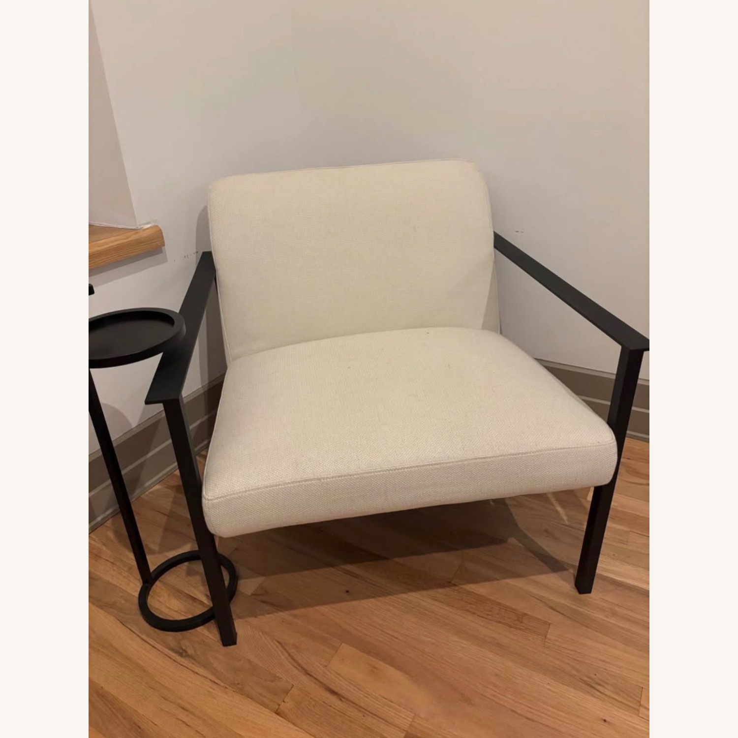 CB2 Cue White Chair - image-1