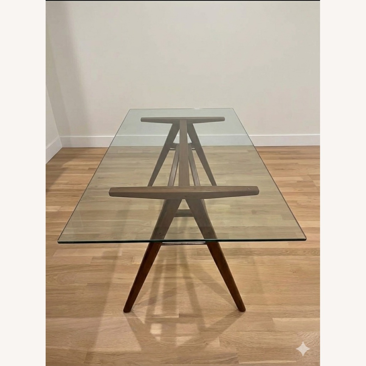West Elm Jensen Glass Dining Table - image-3