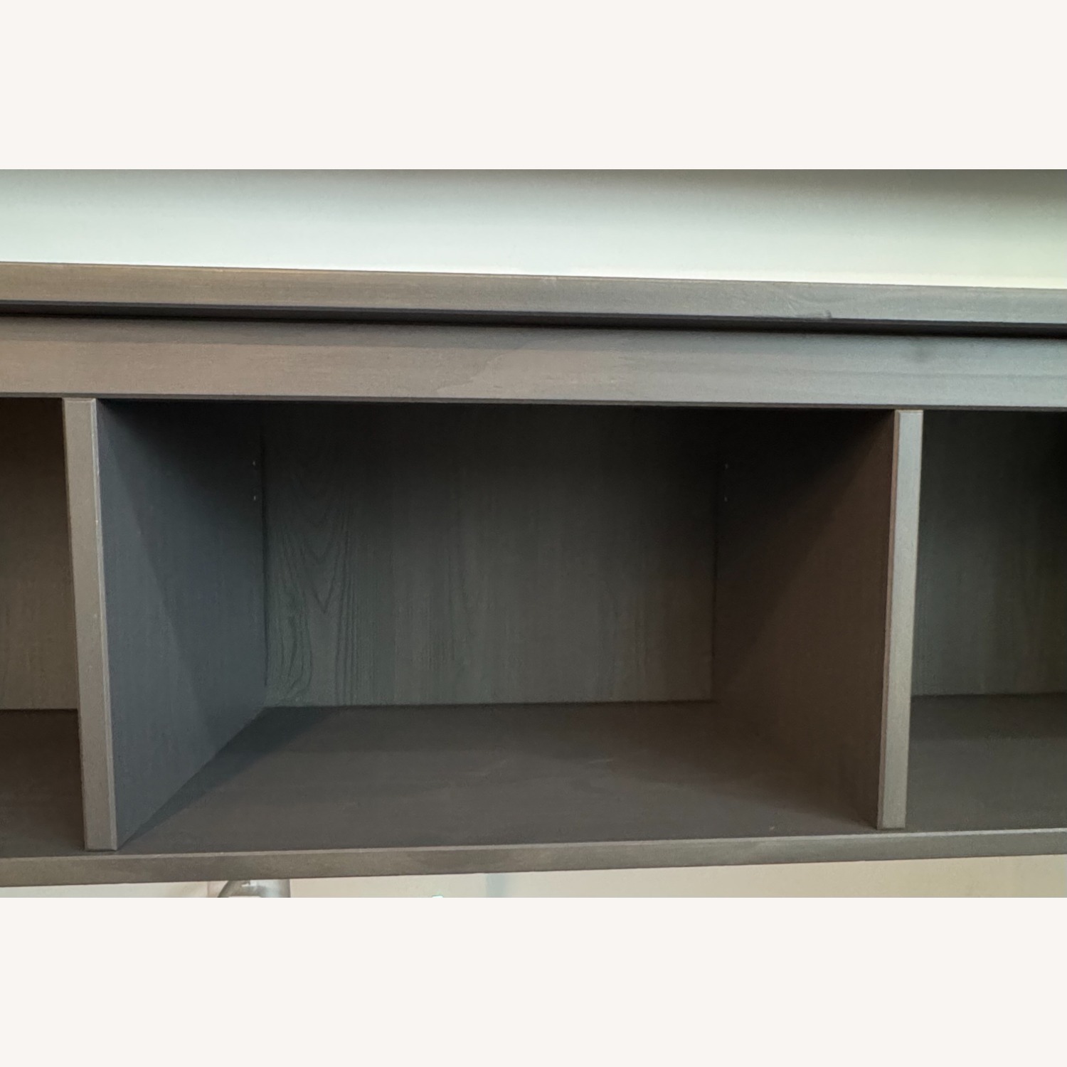 IKEA Hemnes Dark Gray Wood Wall Shelf - image-4