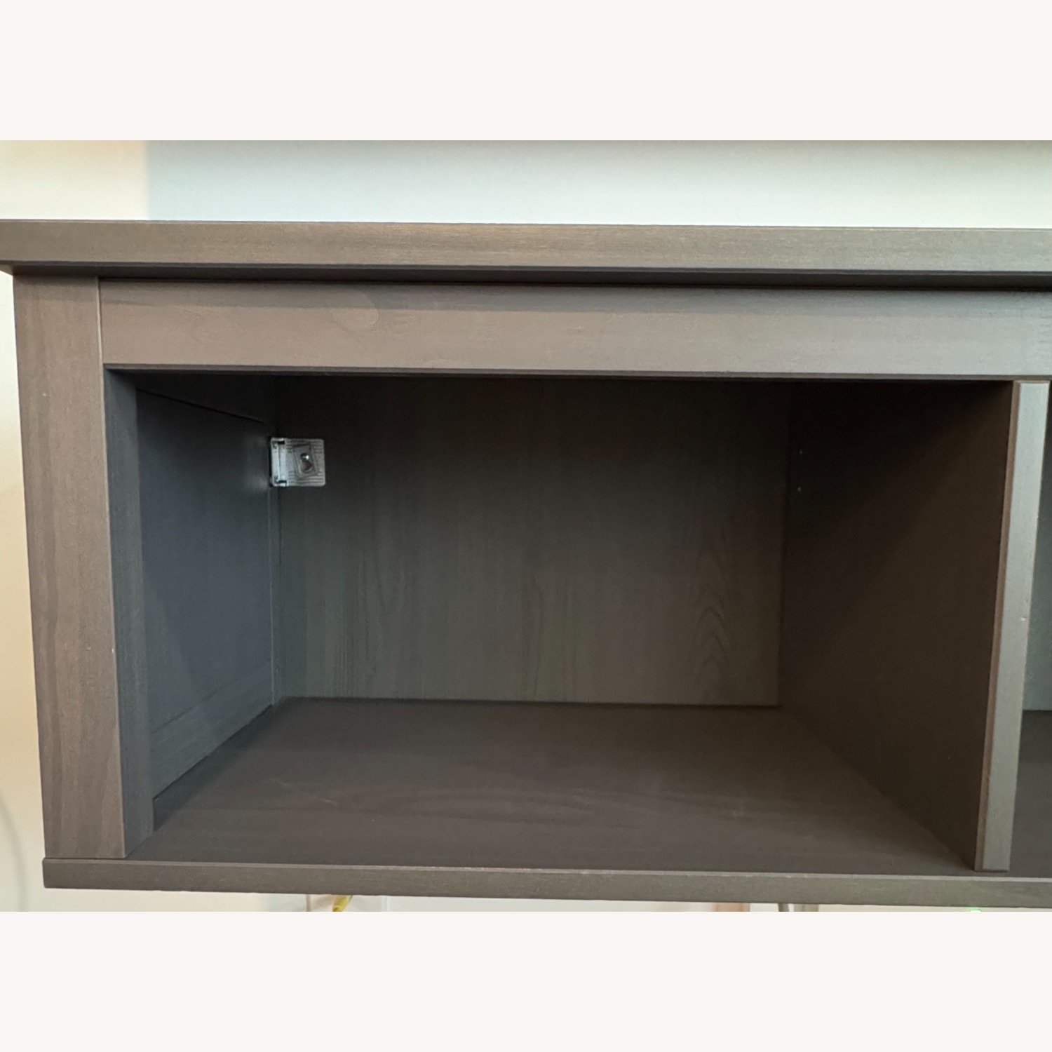 IKEA Hemnes Dark Gray Wood Wall Shelf - image-3