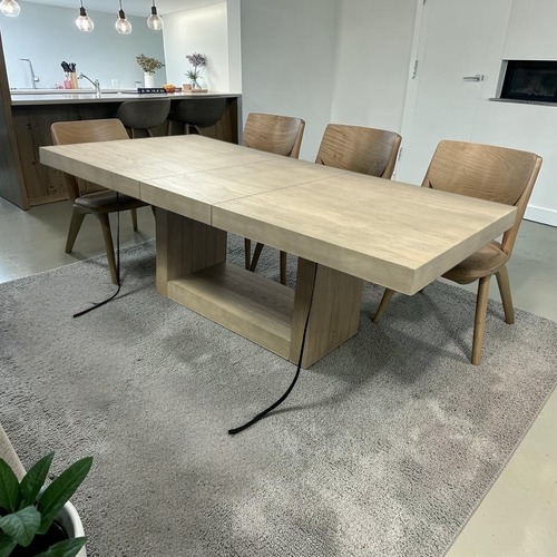 Used Latitude Run Jaquelyn Extendable Solid Wood for sale on AptDeco