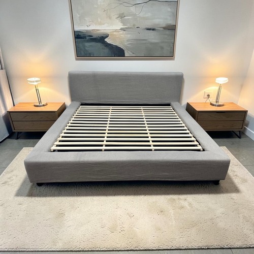 Used Castlery Dawson Storage King Bed, Seagull for sale on AptDeco