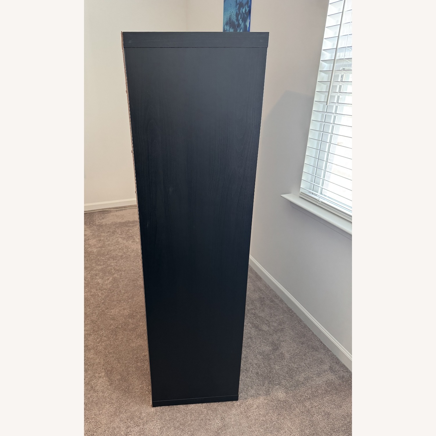 IKEA Kallax Dark Brown Wood Wall Shelf - image-4