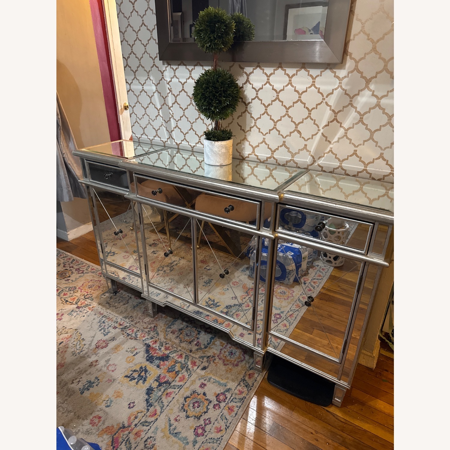 Bob's Discount Furniture Transparent Sideboard - image-6