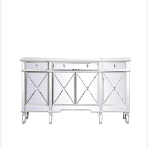 Used Bob's Discount Furniture Transparent Sideboard for sale on AptDeco