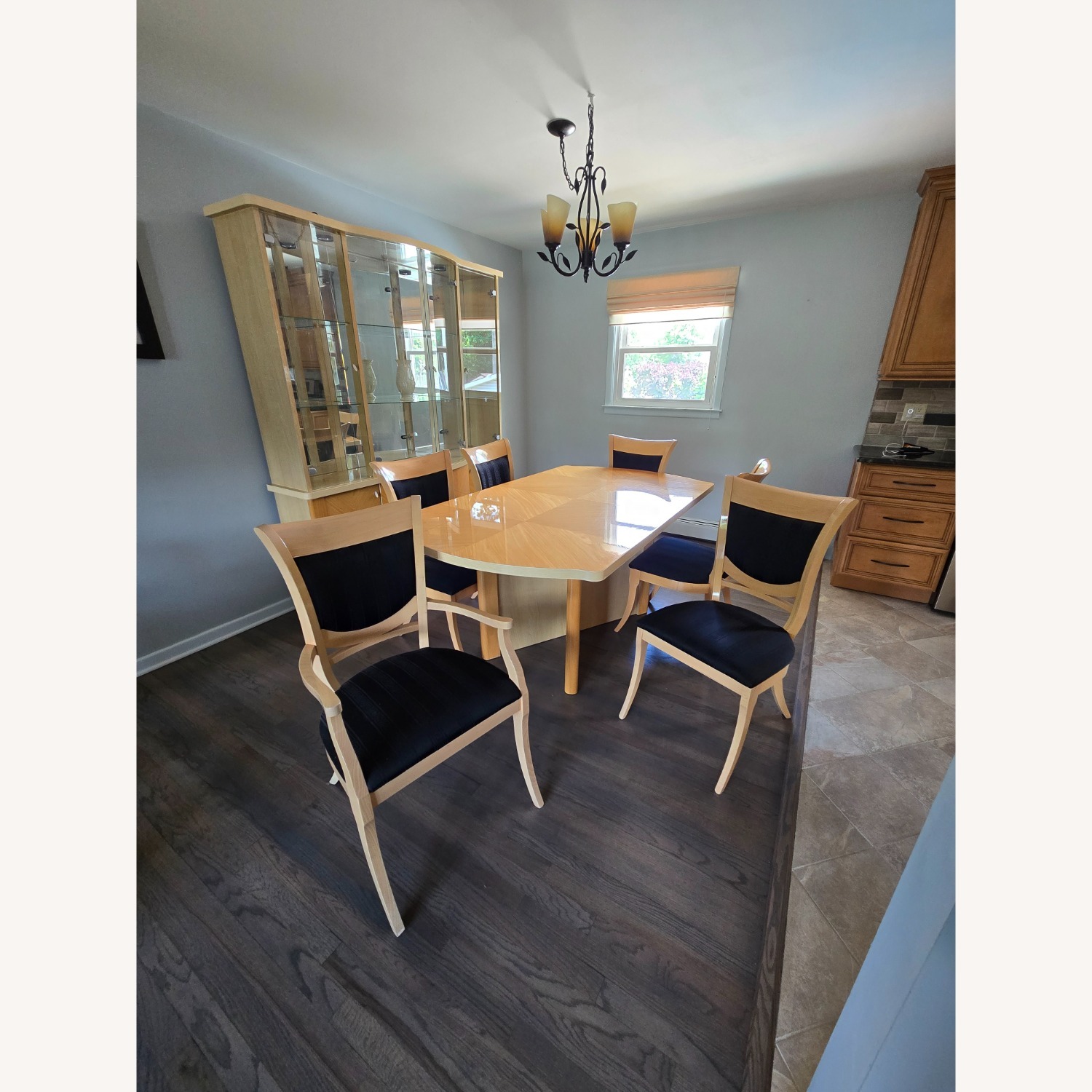 John Turano & Sons Inc Yellow Wood Dining Set - image-3