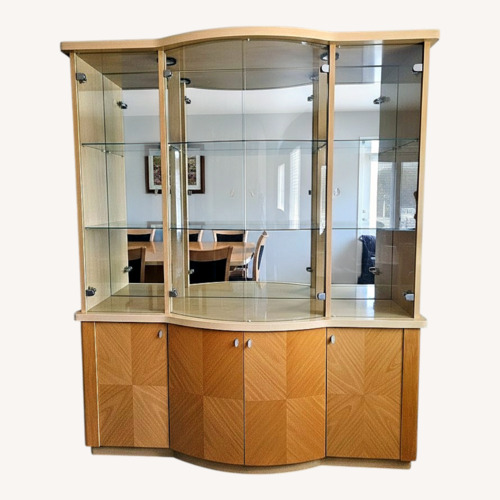 Used John Turano & Sons Inc Yellow Wood Sideboard for sale on AptDeco