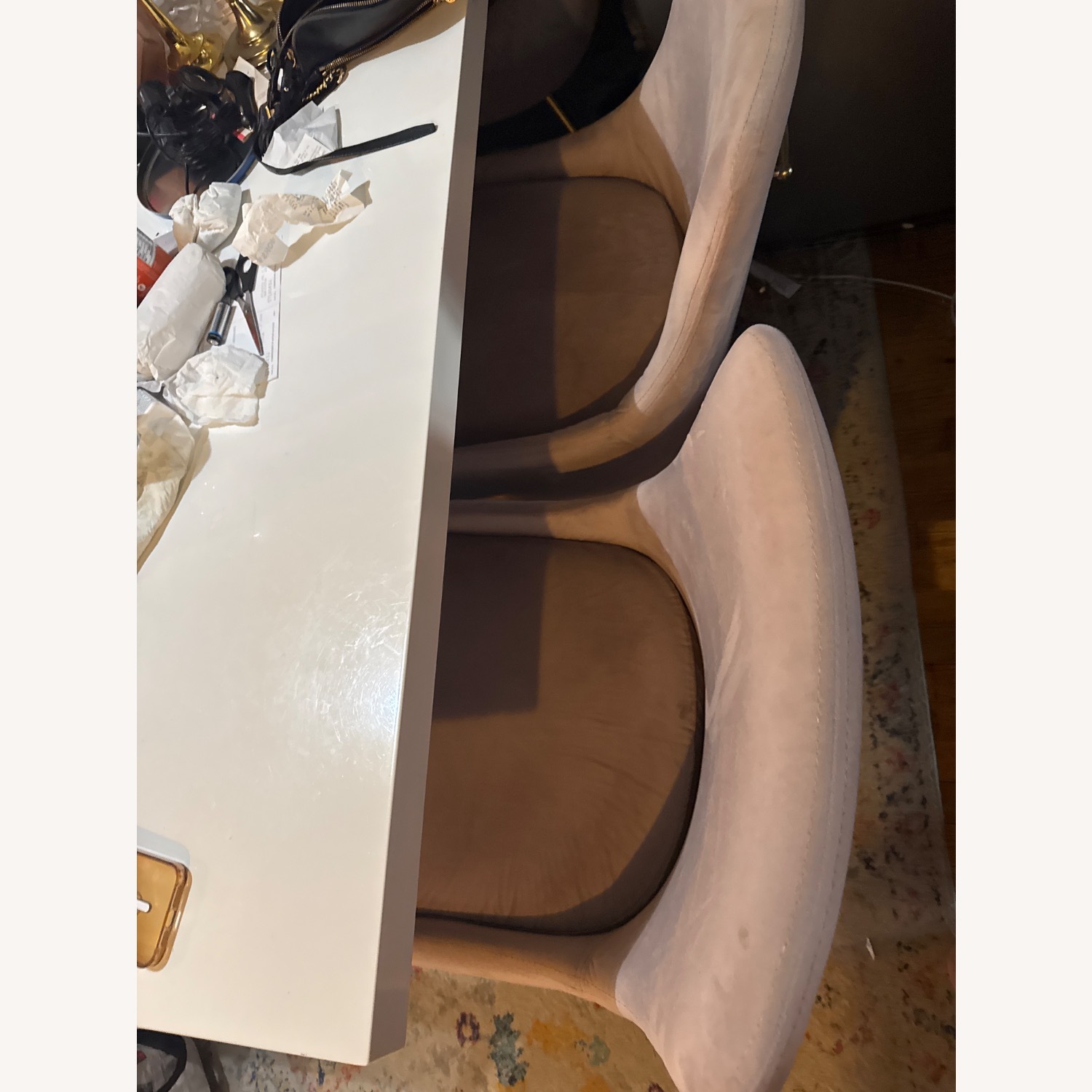 Meridian Furniture Owen Velvet Dining Chair - image-3