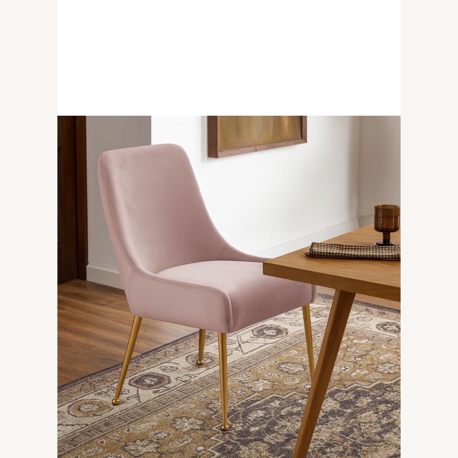 Meridian Furniture Owen Velvet Dining Chair - image-10