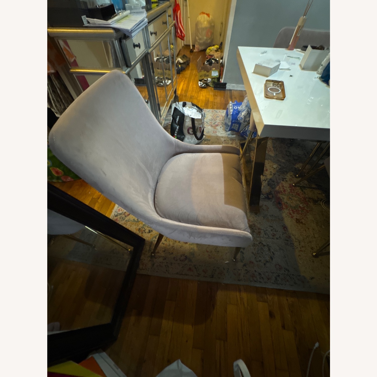 Meridian Furniture Owen Velvet Dining Chair - image-6