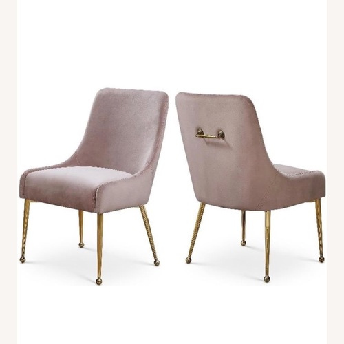 Used Meridian Furniture Owen Velvet Dining Chair for sale on AptDeco