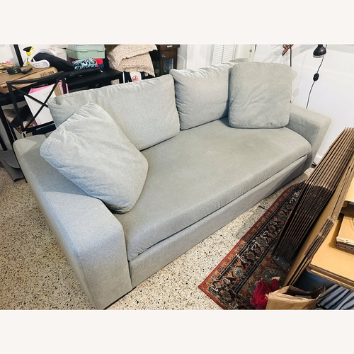 Used City Furniture Light Gray Fabric Sofa for sale on AptDeco