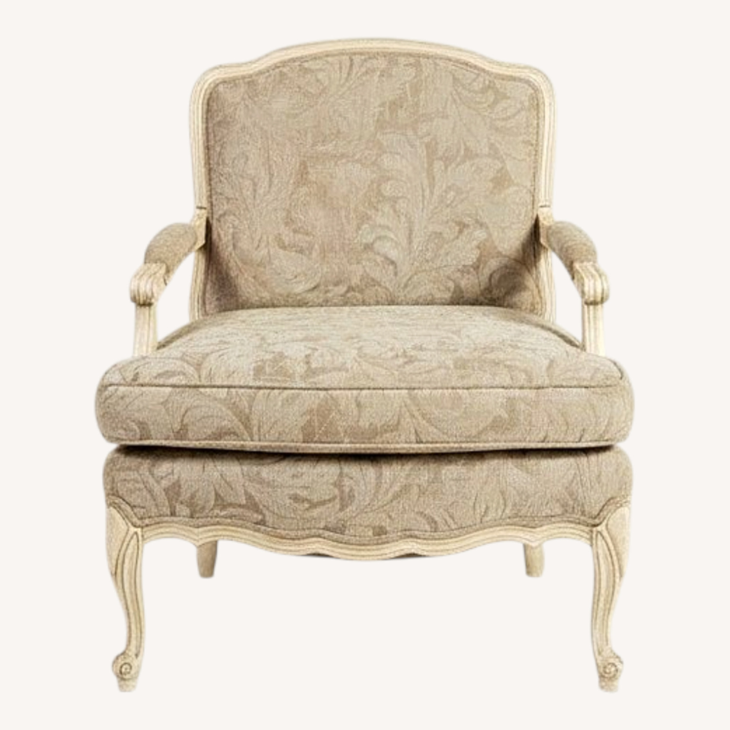 Sam Moore White Fabric Accent Chairs - image-0