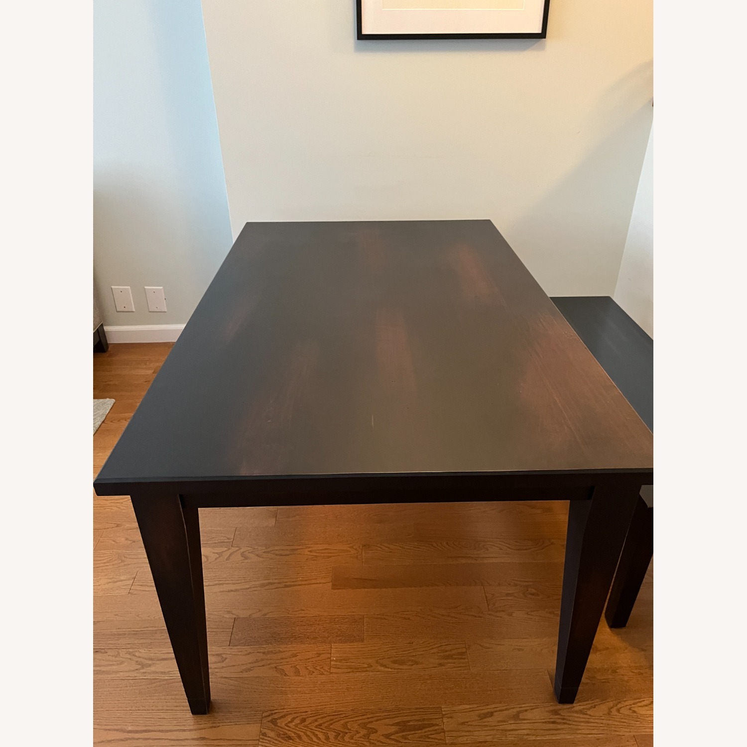 Bassett Black Wood Dining Table - image-3