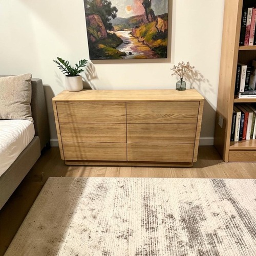 Used Moe's Home Collection 6 Drawer Double Dresser for sale on AptDeco