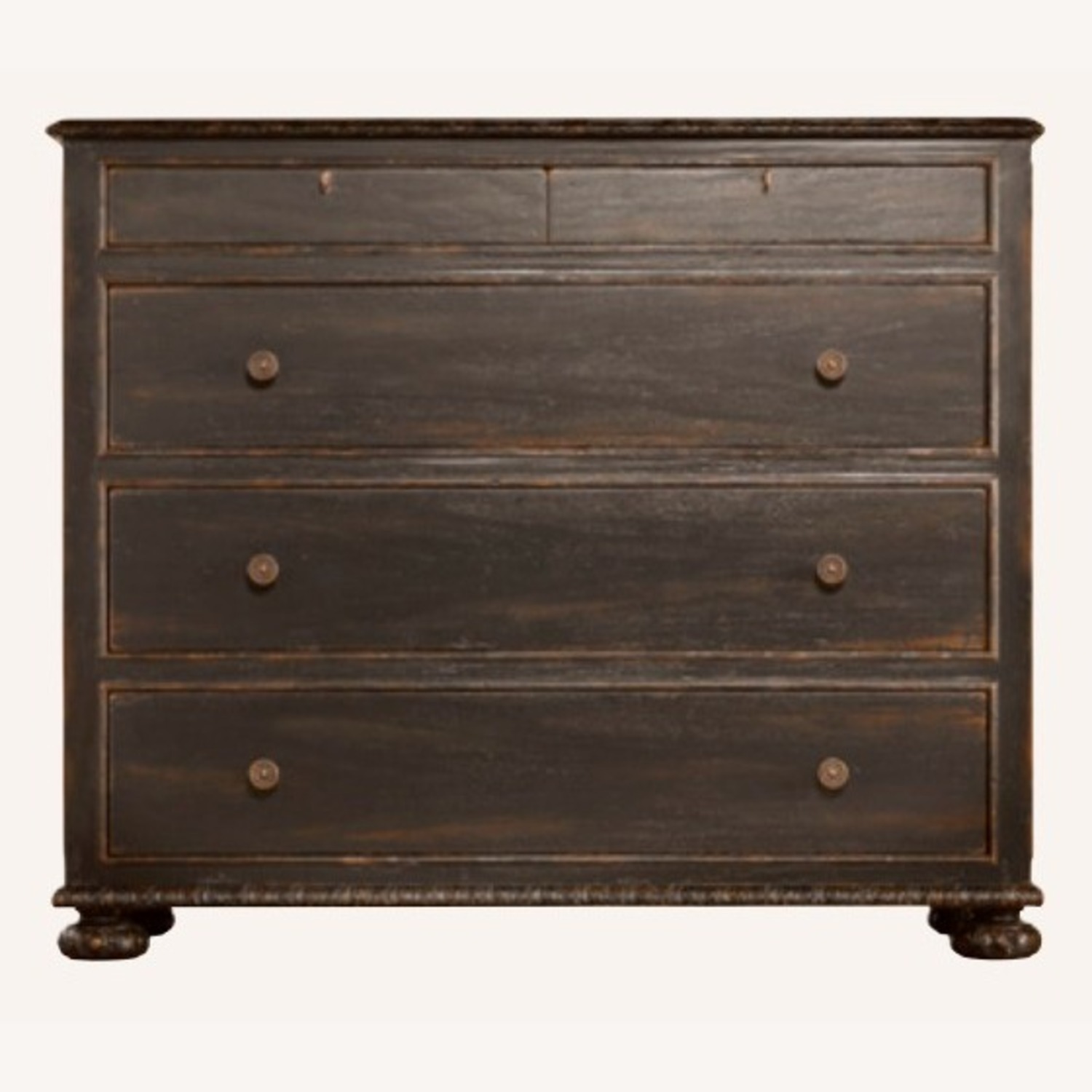 Restoration Hardware French Empire 5-Drawer Dresser - image-0