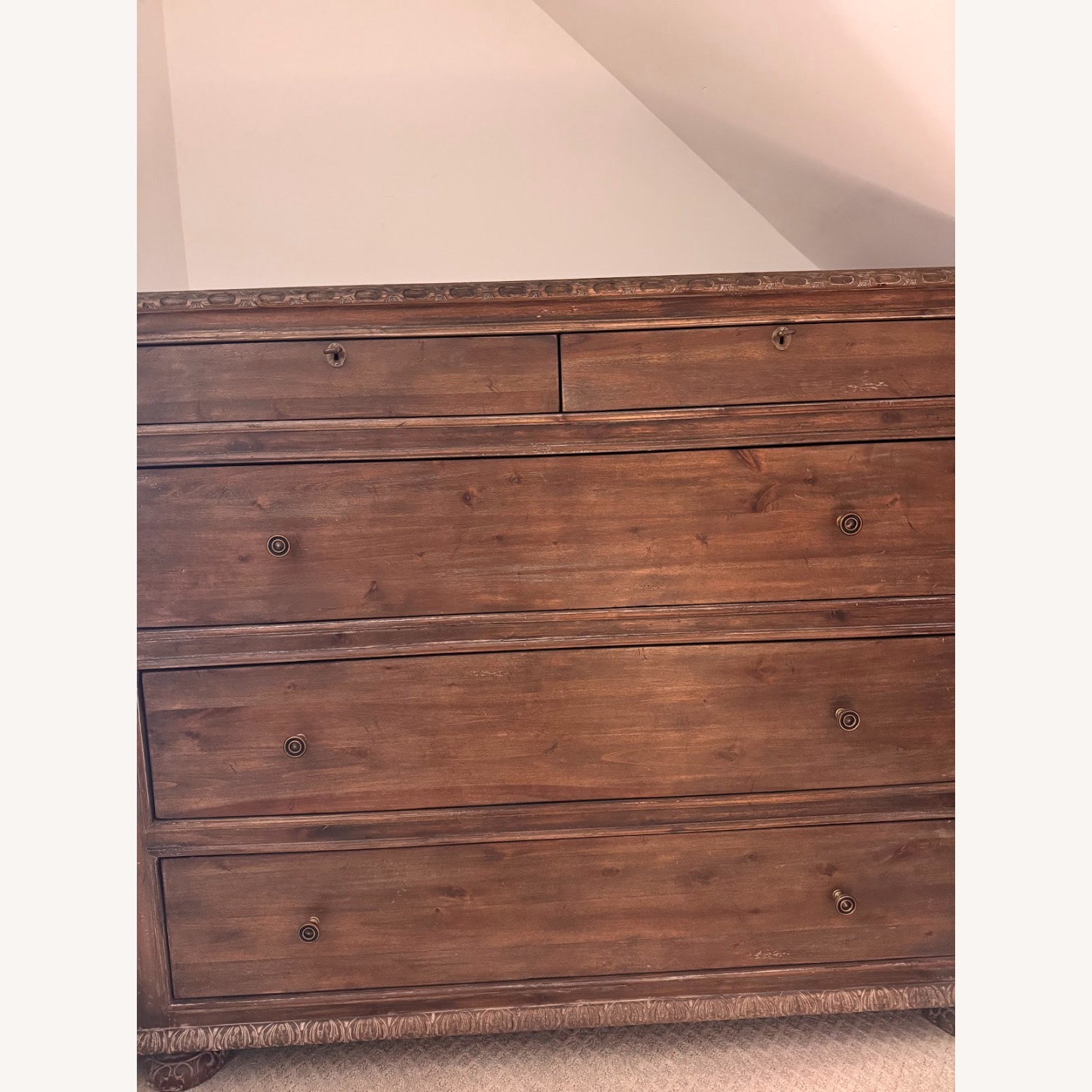 Restoration Hardware French Empire 5-Drawer Dresser - image-2
