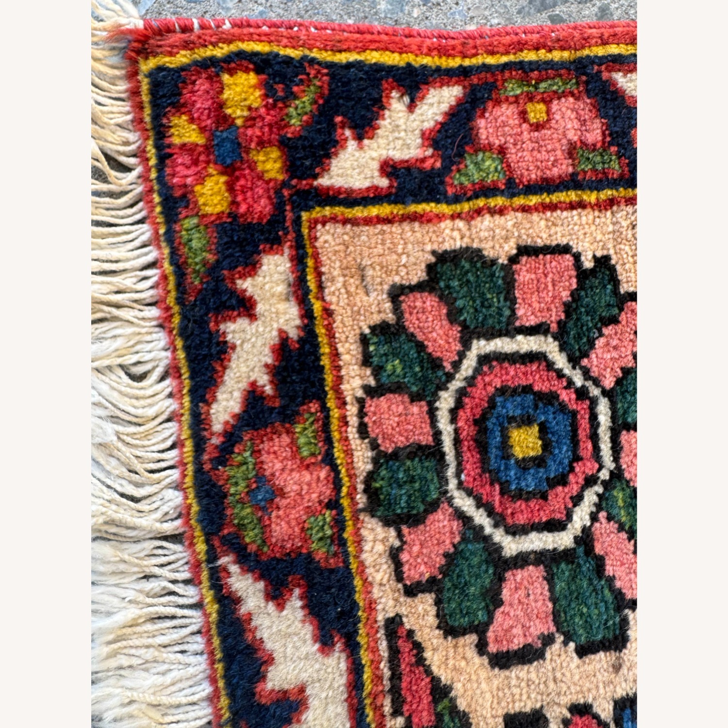 Antique Persian Bakhtiari Carpet  - image-5