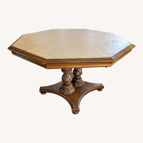 Used Extendable Wooden Antique Dining Table for sale on AptDeco