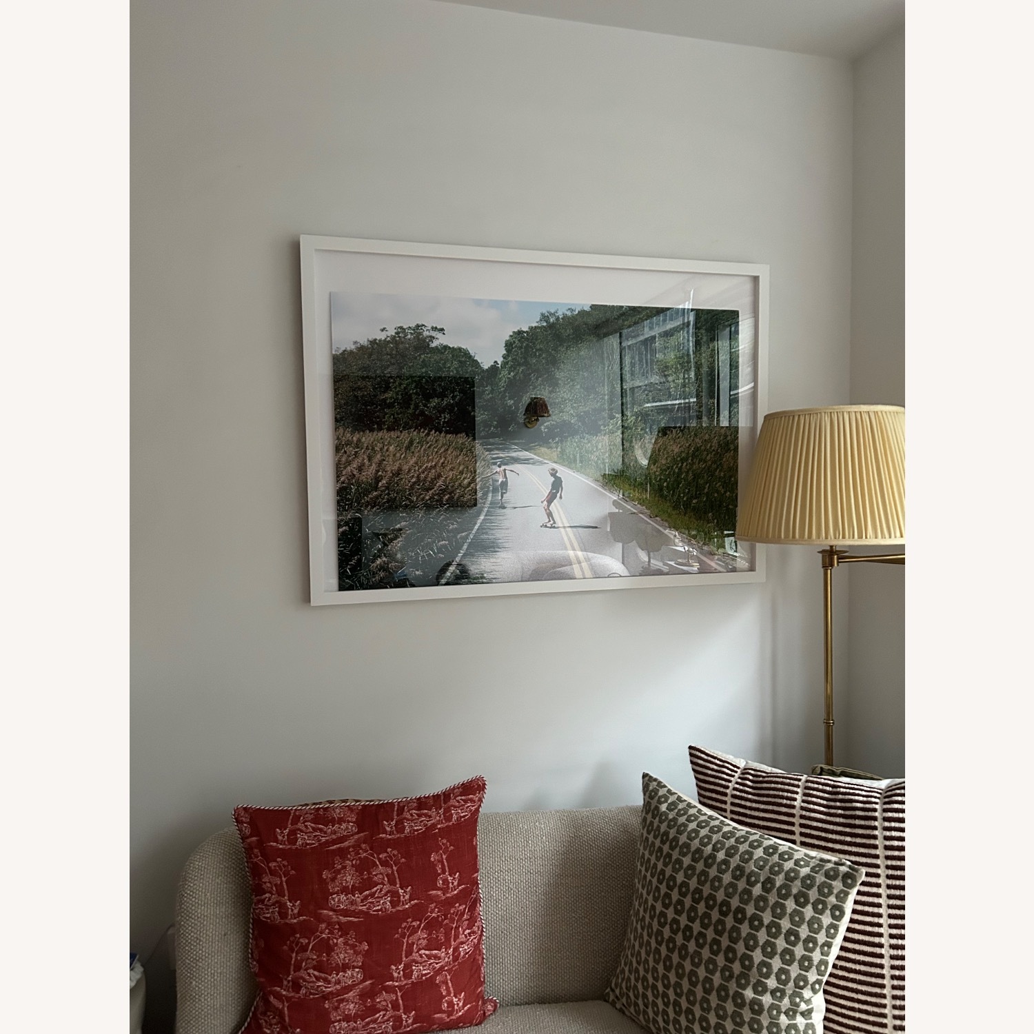 Leisure Piece August In Amagansett White Wall Art - image-3