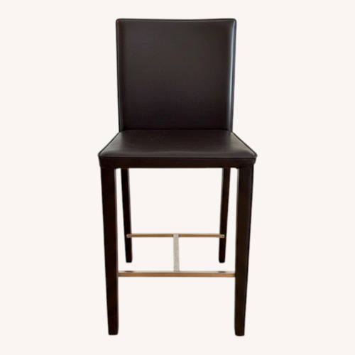 Used 2 Dark Brown Dining Chairs for sale on AptDeco