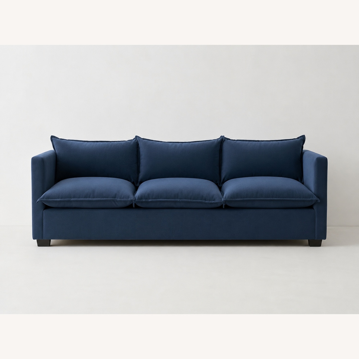 The Futon Shop Natural Home Blue 3+ Seater Sofa - image-6
