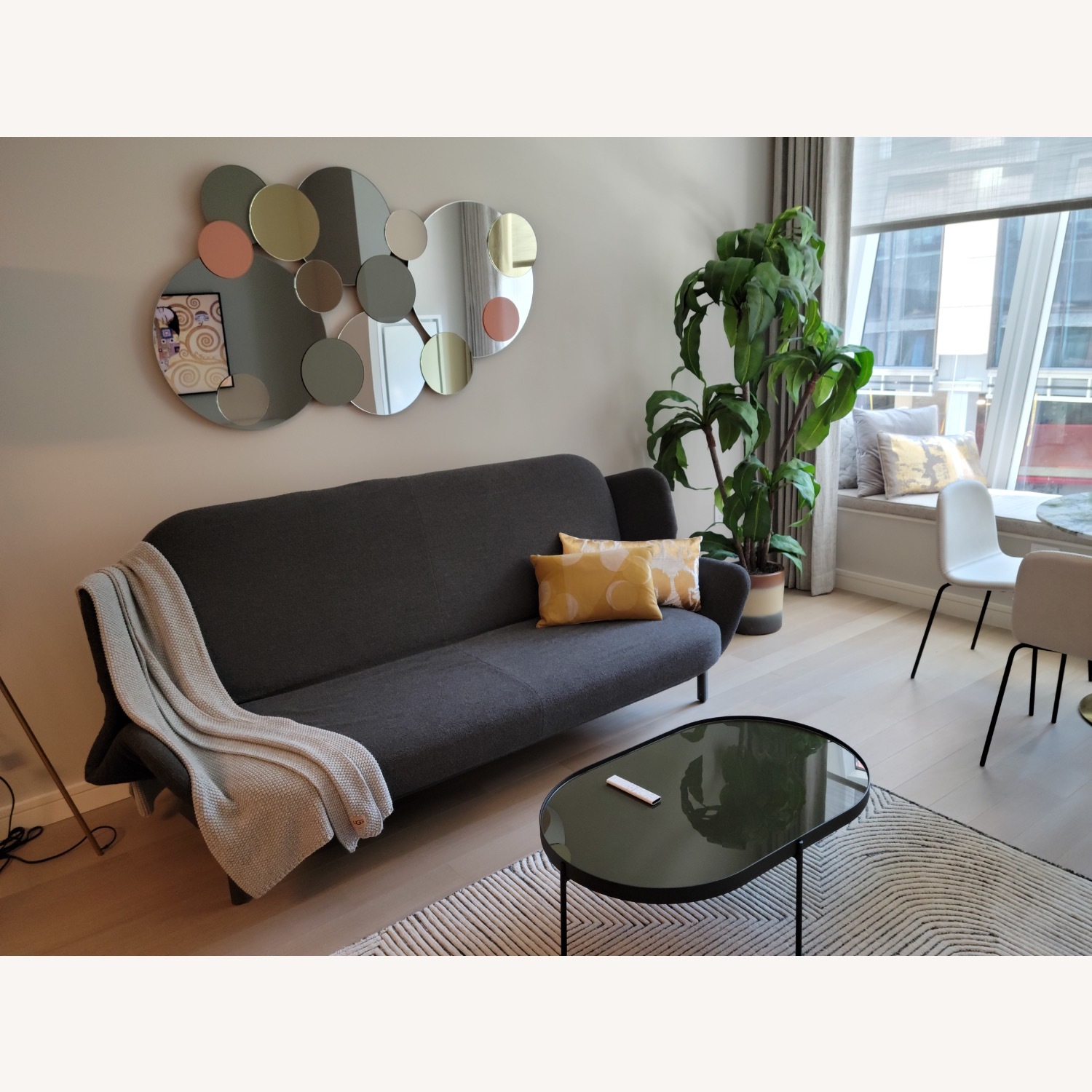 Ligne Roset Dark Gray Clam Sofa  - image-1