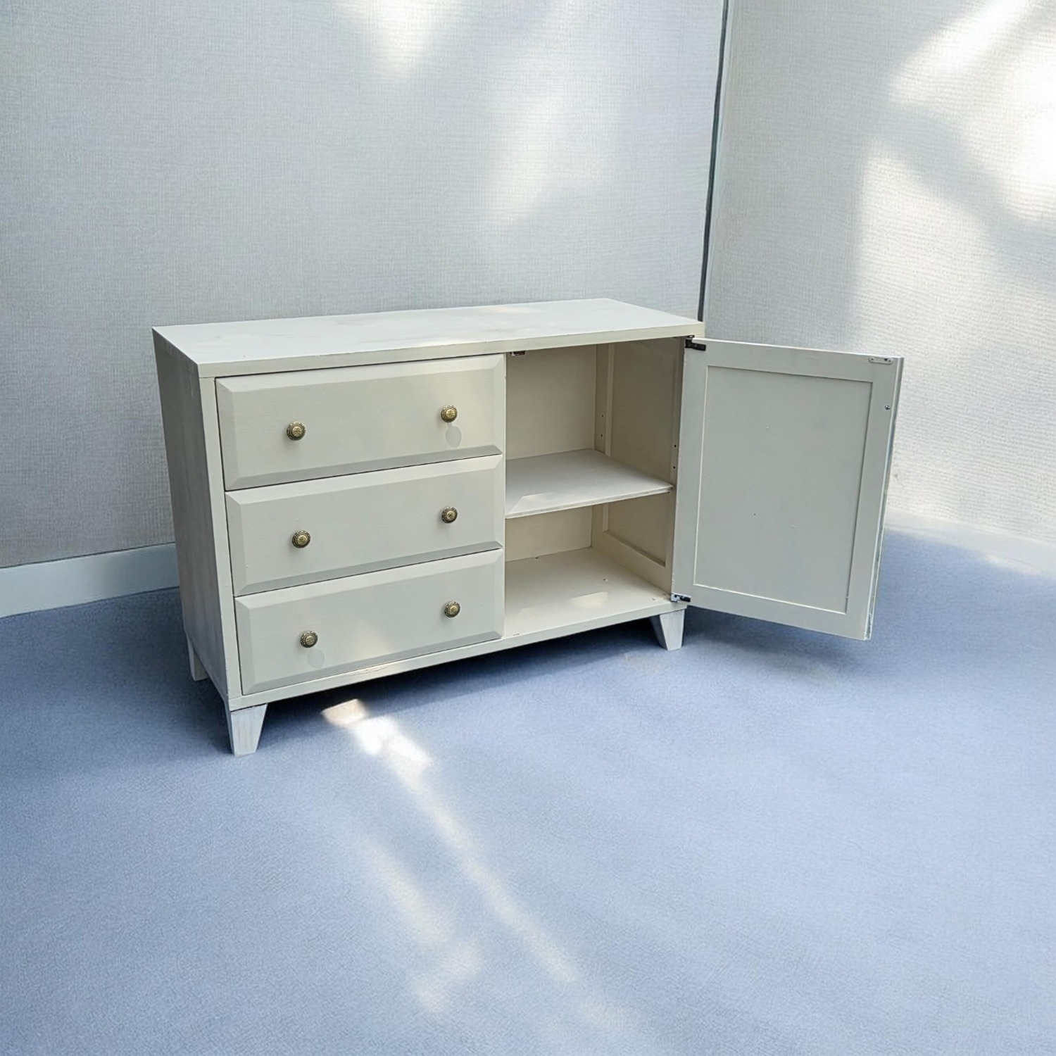 Heirloom Wood Changing Table Dresser Removable Top - image-3