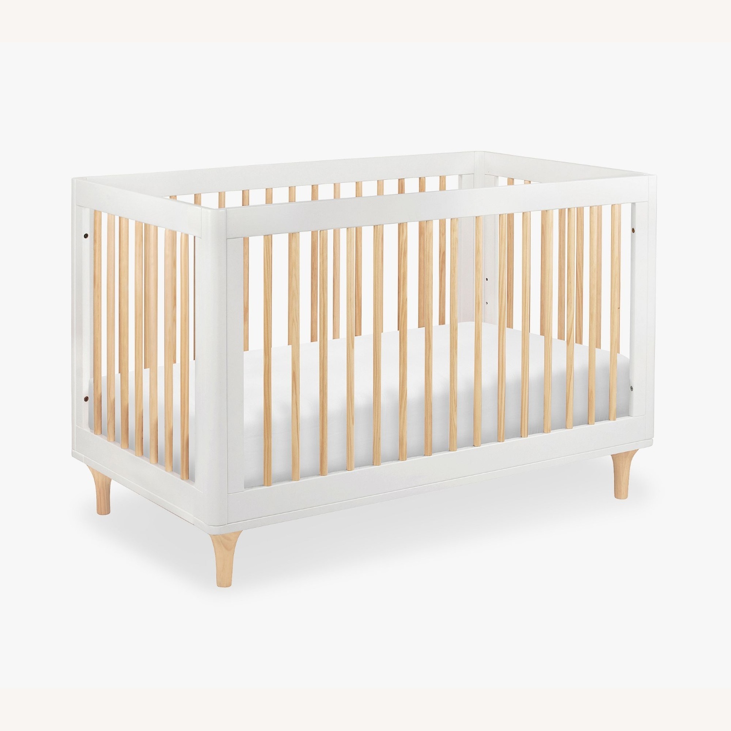 West Elm White Wood Crib - image-4