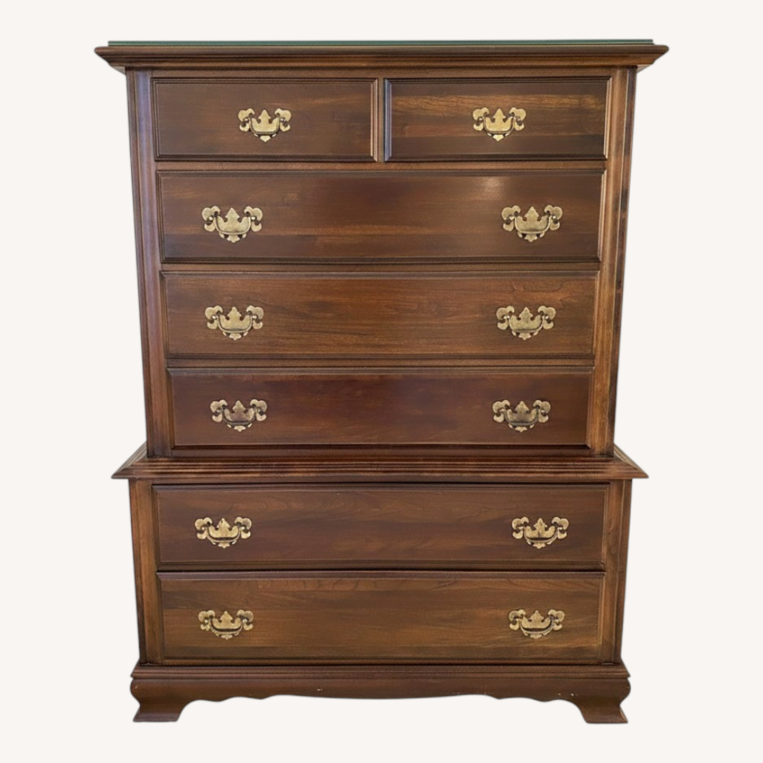 Cherry Wood Dresser - image-0