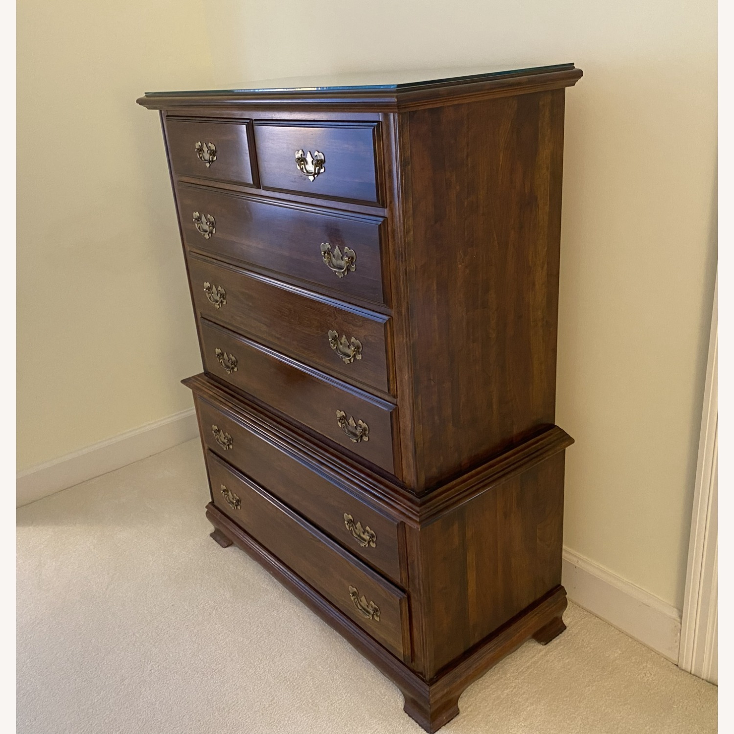 Cherry Wood Dresser - image-3