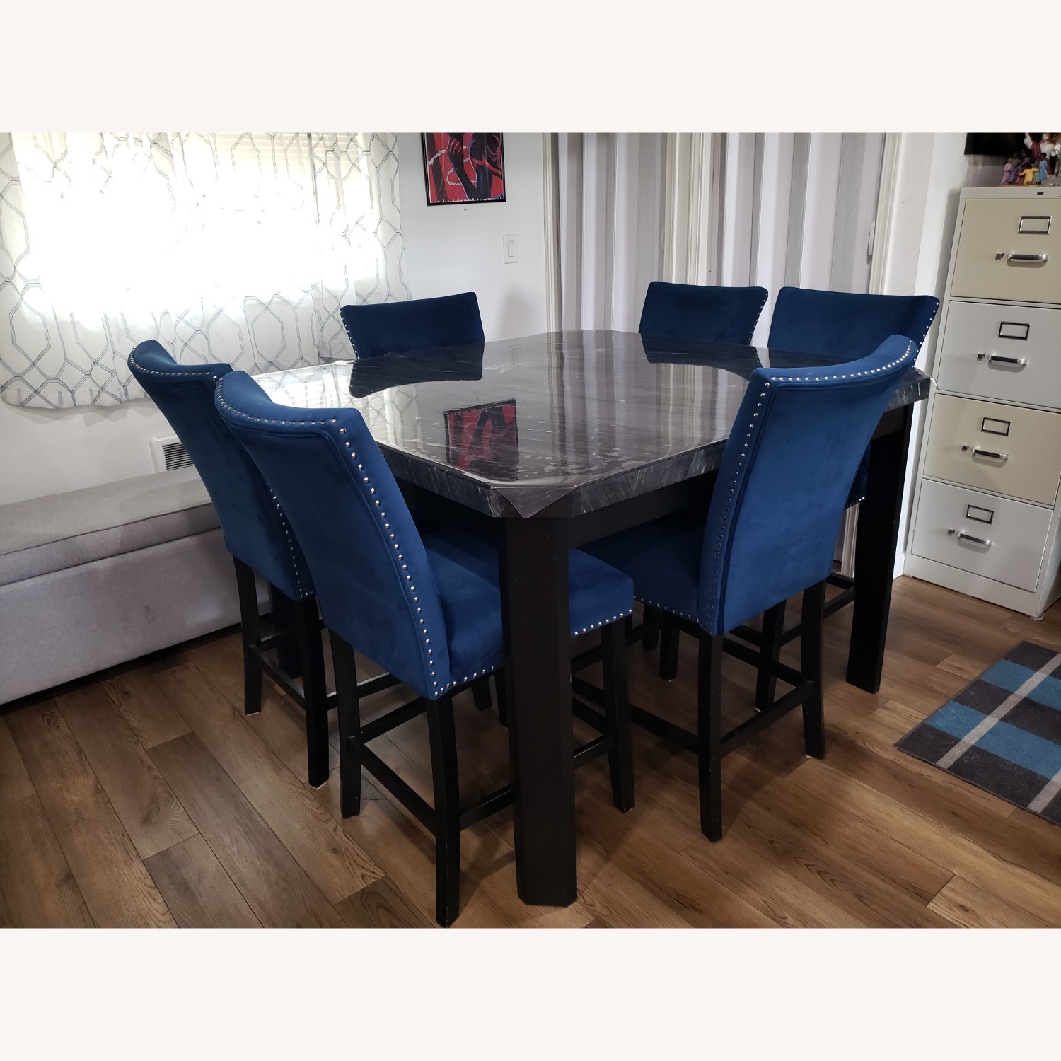 Marbled Dining Set - image-1