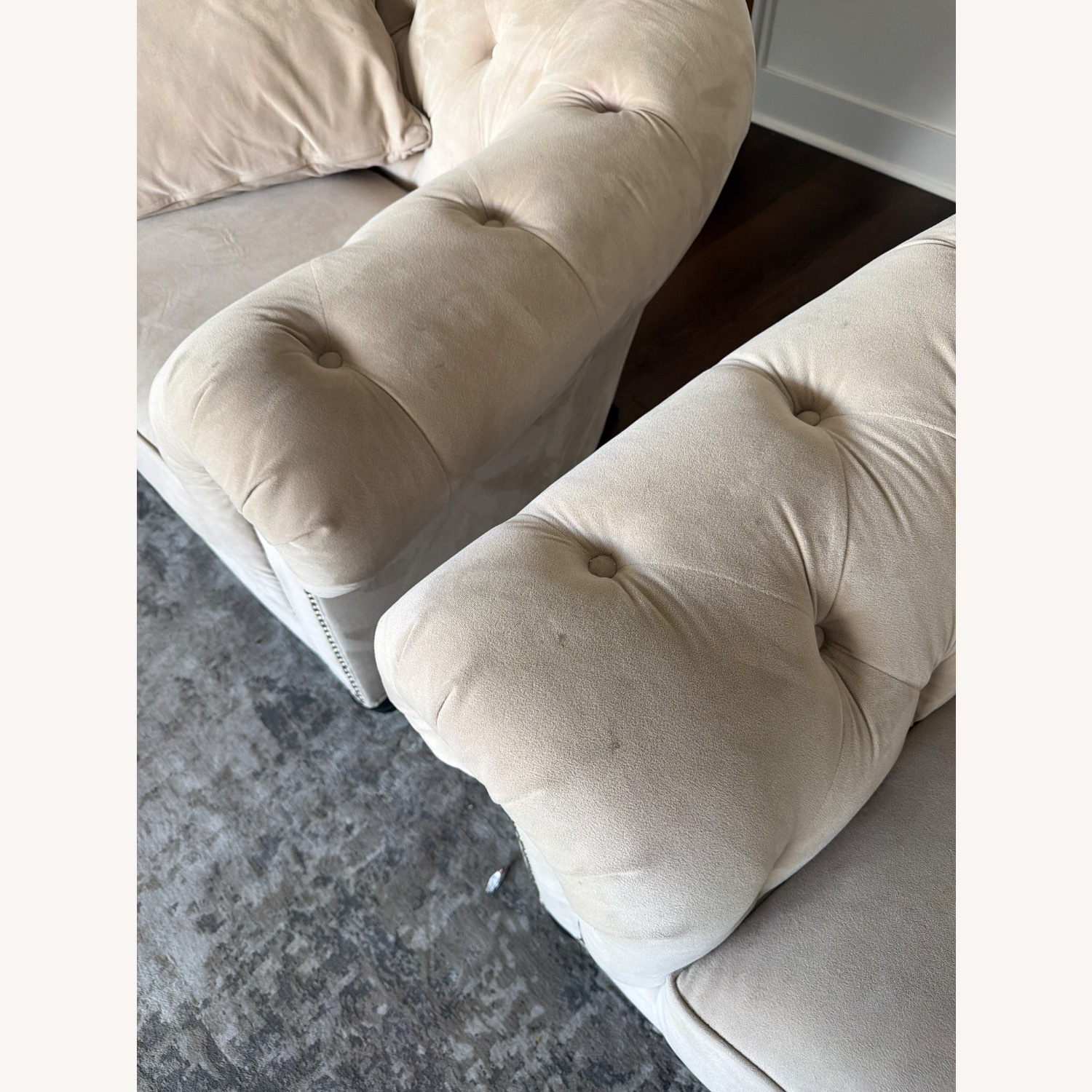 Macy's White 3+ Seater Sofa - image-4