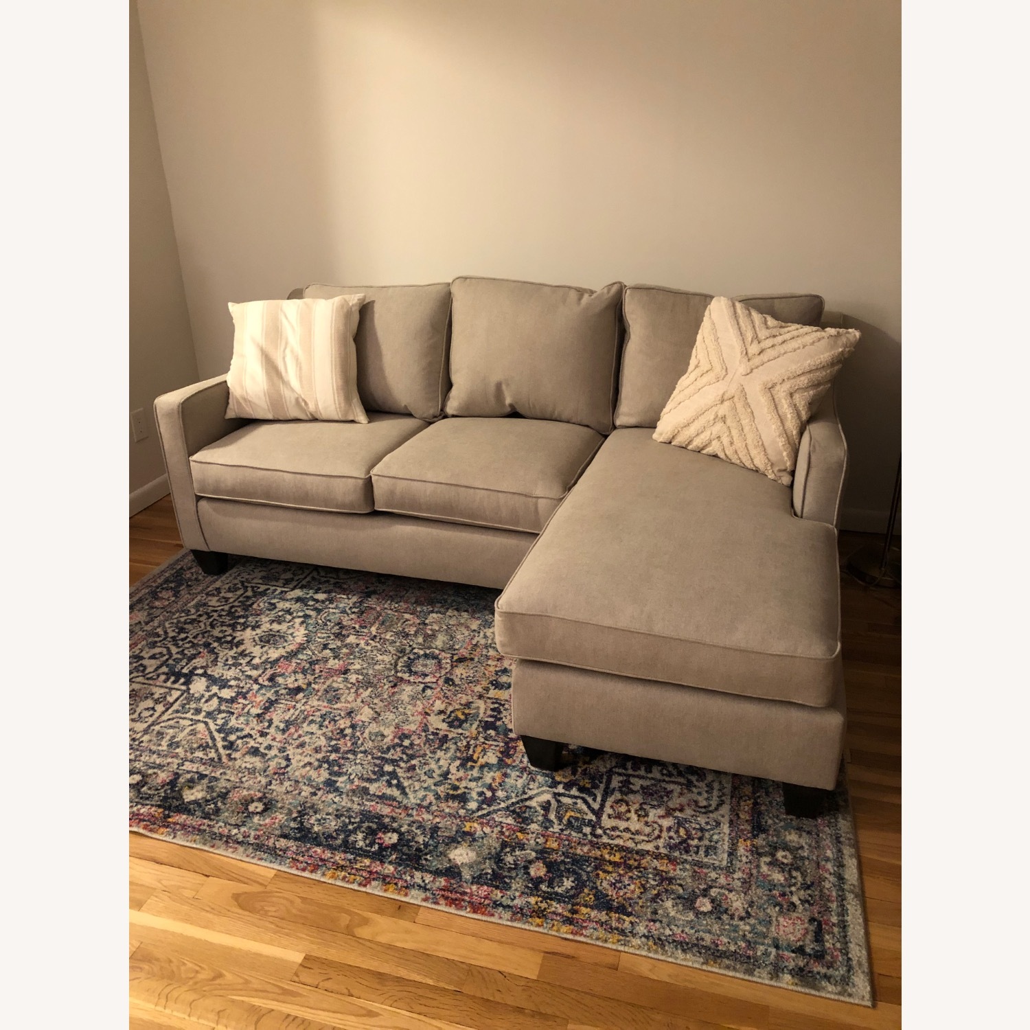 Raymour & Flanigan Light Brown 3+ Piece Sectional - image-2