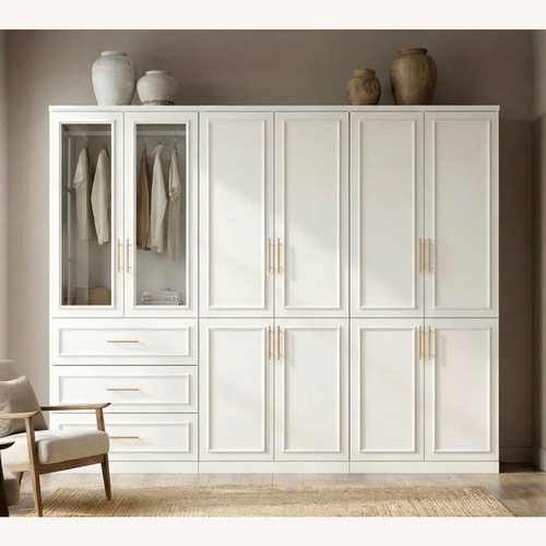 Used 74.8"H Large Modular Wardrobe Cloest Armoire for sale on AptDeco