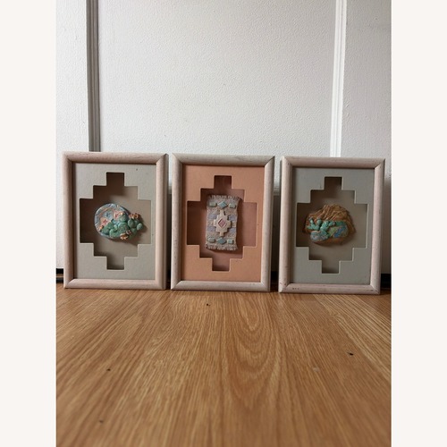 Used Figi - Graphics 3D Hand Cast Paper Art (Trio) for sale on AptDeco