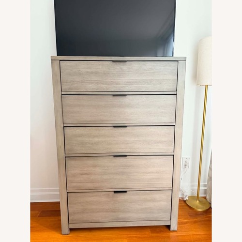 Used Macys Tribeca 5 Drawer Tall Dresser for sale on AptDeco