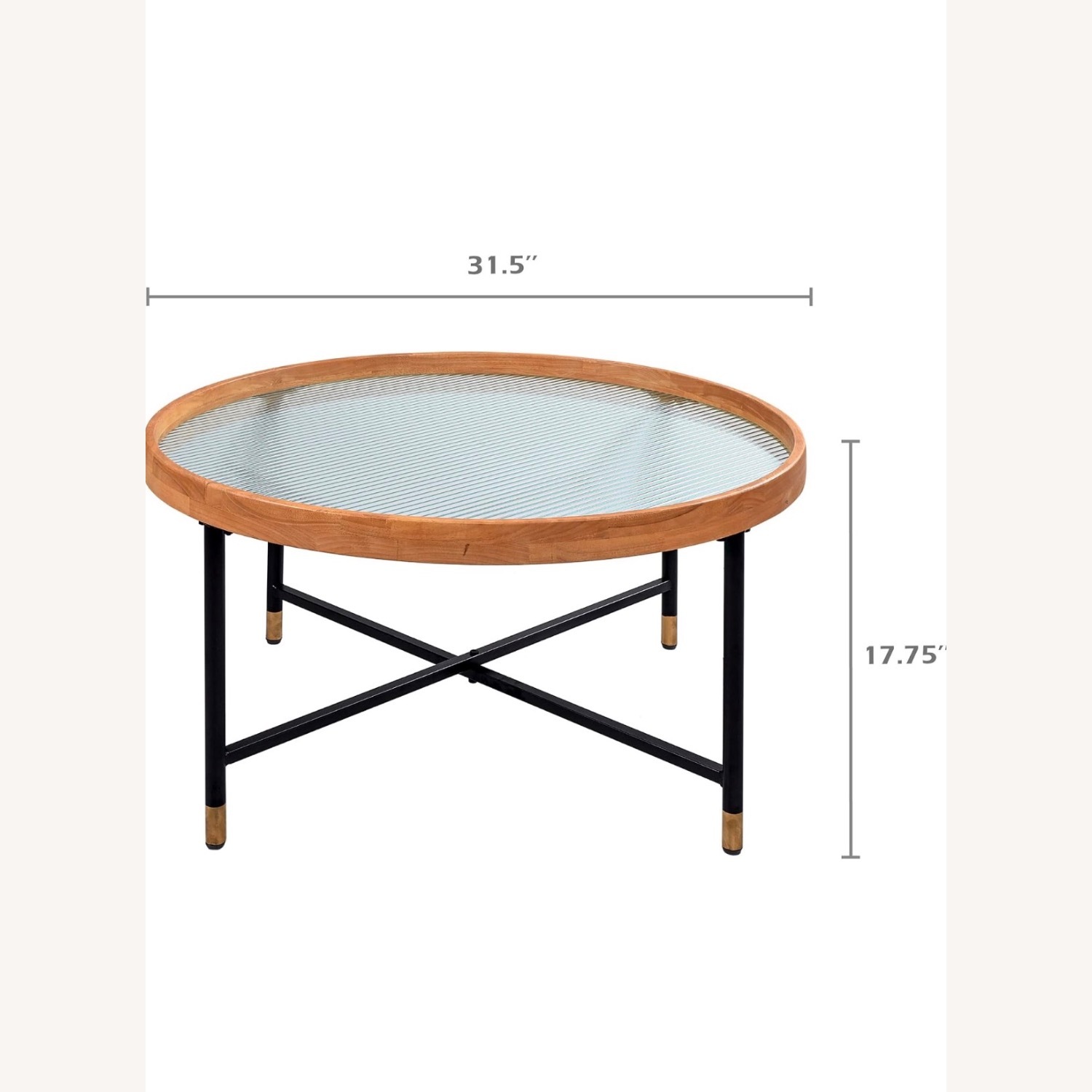 Amazon Cozayh Natural Wood Coffee Table - image-2