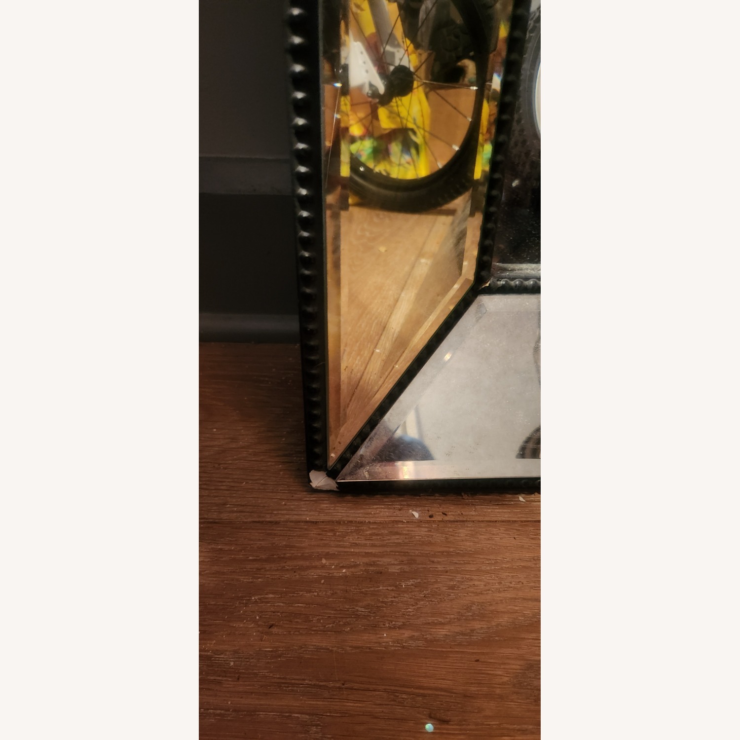 Restoration Hardware Venetian Beaded Leaner Mirror - image-2