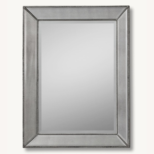 Used Restoration Hardware Venetian Beaded Leaner Mirror for sale on AptDeco