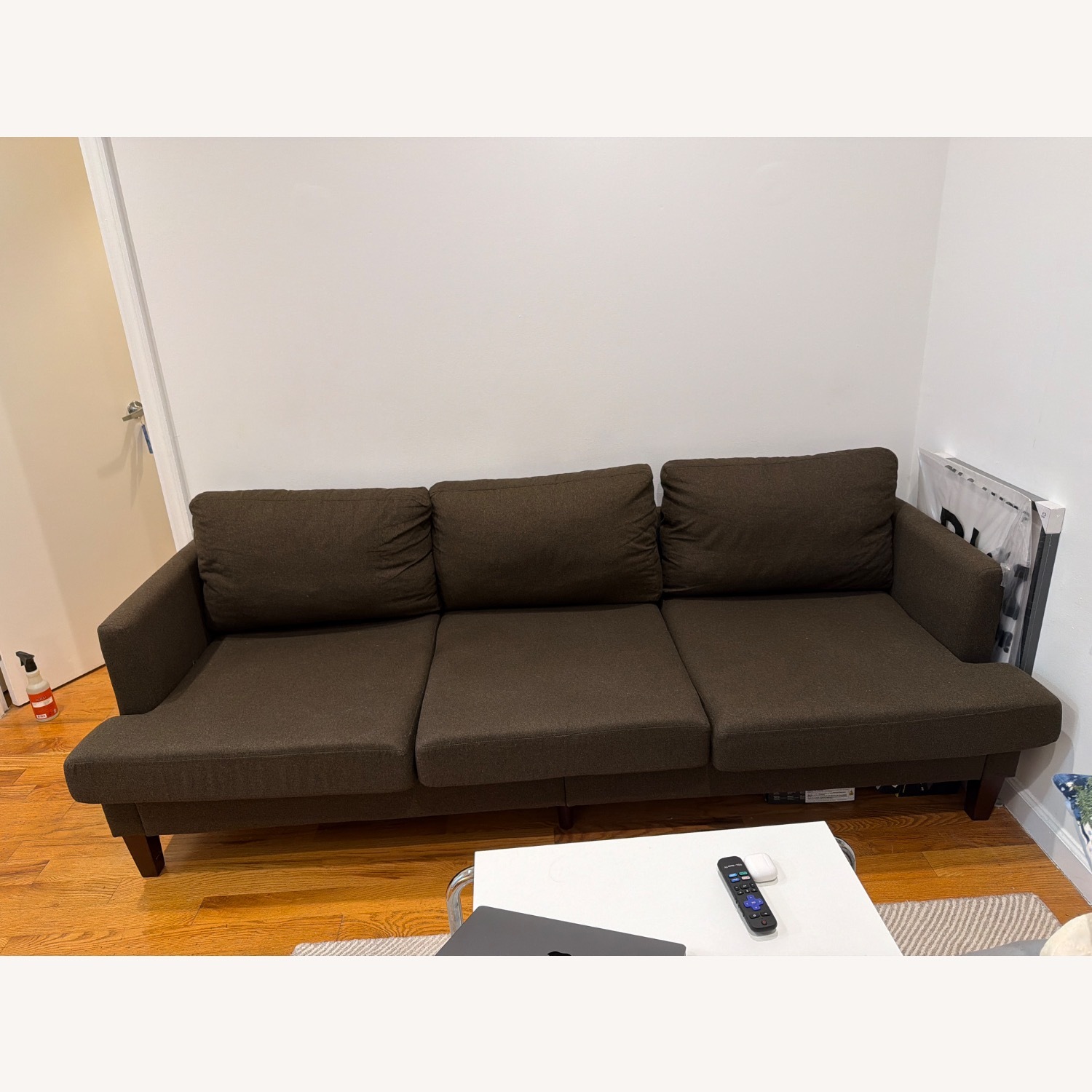Gericco Dark Brown Deep 3+ Seater Sofa - image-2
