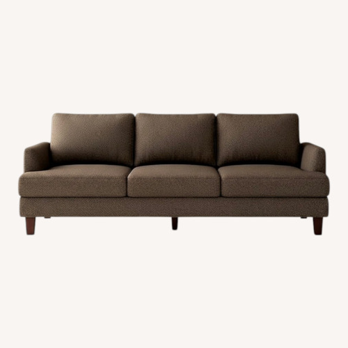 Used Gericco Dark Brown Deep 3+ Seater Sofa for sale on AptDeco