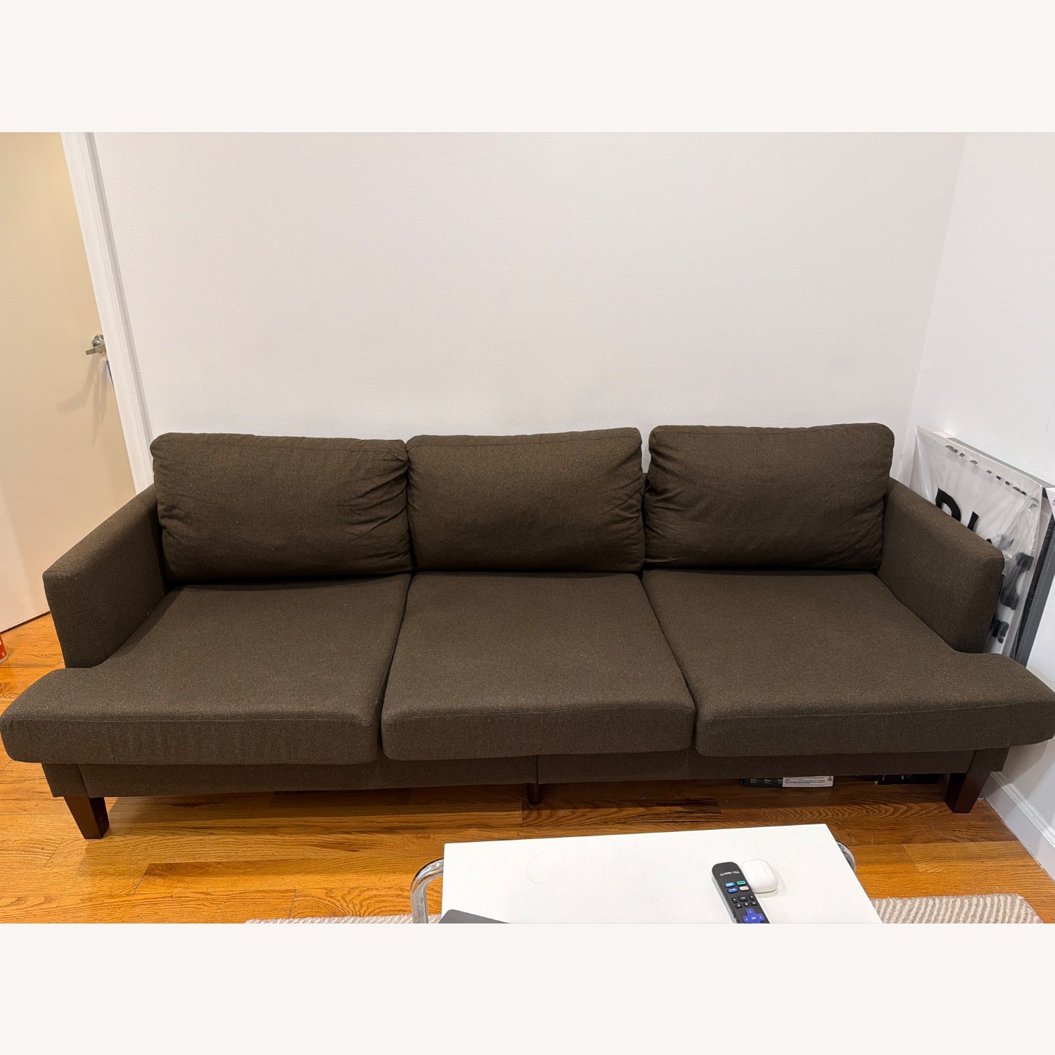 Gericco Dark Brown Deep 3+ Seater Sofa - image-1