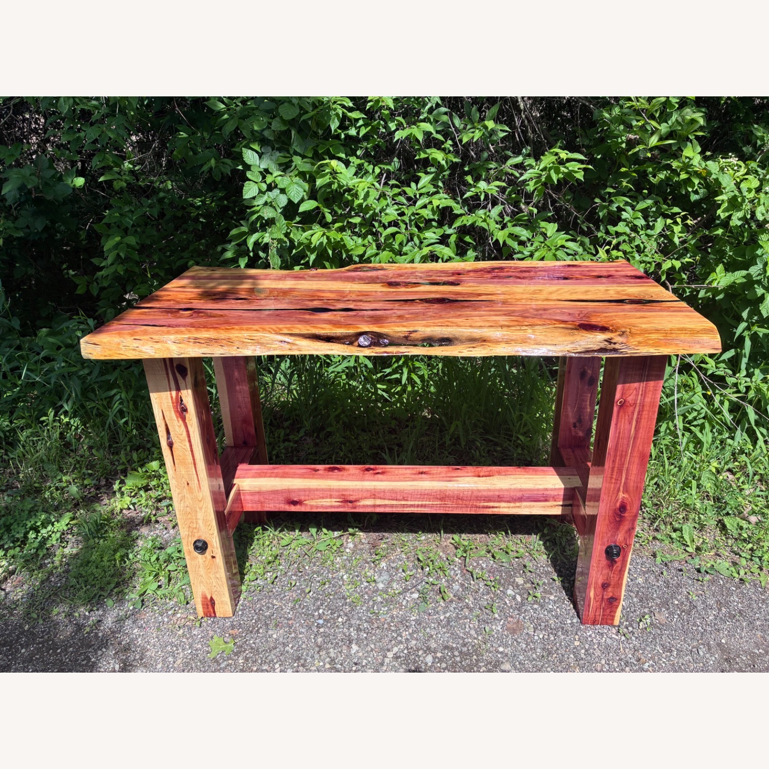 Wood Side Table - image-2